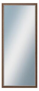 DANTIK - Zarámované zrcadlo - rozměr s rámem cca 50x120 cm z lišty TAIGA hnědá (3107)