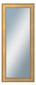 DANTIK - Zarámované zrcadlo - rozměr s rámem cca 50x120 cm z lišty TOOTH zlatá (2778)