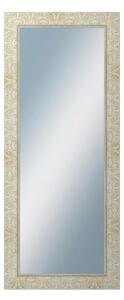 DANTIK - Zarámované zrcadlo - rozměr s rámem cca 50x120 cm z lišty PRAHA bílá (2930)