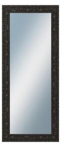DANTIK - Zarámované zrcadlo - rozměr s rámem cca 50x120 cm z lišty PRAHA černá (2753)