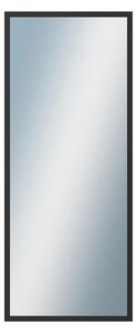DANTIK - Zarámované zrcadlo - rozměr s rámem cca 50x120 cm z lišty Hliník černá | P05-021 (7005021)