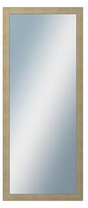 DANTIK - Zarámované zrcadlo - rozměr s rámem cca 50x120 cm z lišty ANDRÉ velká champagne (3158)