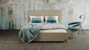 Materasso ARGENTINA - designová postel s čalouněným čelem (typ potahu A) 200 x 200 cm
