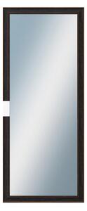 DANTIK - Zarámované zrcadlo - rozměr s rámem cca 50x120 cm z lišty ANDRÉ velká černá (3154)