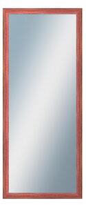 DANTIK - Zarámované zrcadlo - rozměr s rámem cca 50x120 cm z lišty LYON červená (2707)