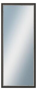 DANTIK - Zarámované zrcadlo - rozměr s rámem cca 50x120 cm z lišty TAIGA černá (3108)