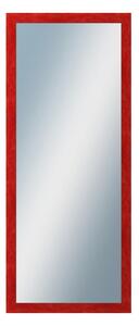 DANTIK - Zarámované zrcadlo - rozměr s rámem cca 50x120 cm z lišty RETRO červená (2534)