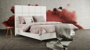 Materasso GEMINI - čalouněná postel s vysokým čelem (typ potahu A) 100 x 200 cm