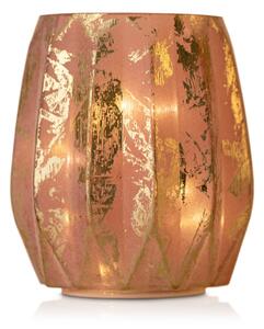 AmeliaHome Cordoba LED dekorace práškově růžová, 9x12x13 cm