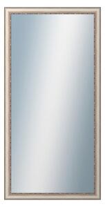 DANTIK - Zarámované zrcadlo - rozměr s rámem cca 60x120 cm z lišty PROVENCE bílá (2652)
