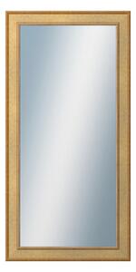 DANTIK - Zarámované zrcadlo - rozměr s rámem cca 60x120 cm z lišty TOOTH zlatá (2778)