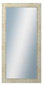 DANTIK - Zarámované zrcadlo - rozměr s rámem cca 60x120 cm z lišty PRAHA bílá (2930)