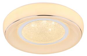 GLOBO Stropní LED přisazené osvětlení MICKEY, 18W, teplá bílá-studená bílá, 39cm, kulaté 483110-18