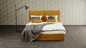 Materasso CORONA - designová čalouněná postel (typ potahu A)
