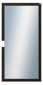 DANTIK - Zarámované zrcadlo - rozměr s rámem cca 60x120 cm z lišty ANDRÉ velká černá (3154)