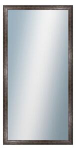 DANTIK - Zarámované zrcadlo - rozměr s rámem cca 60x120 cm z lišty NEVIS šedá (3053)