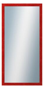 DANTIK - Zarámované zrcadlo - rozměr s rámem cca 60x120 cm z lišty RETRO červená (2534)