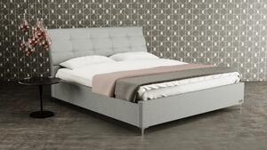 Materasso CLAUDIA - designová čalouněná postel (typ potahu A) 140 x 200 cm