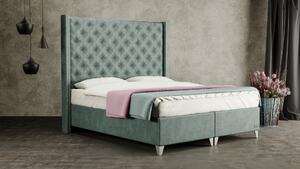 Materasso VIENNA - čalouněná postel (typ potahu A) 160 x 200 cm