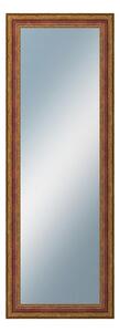 DANTIK - Zarámované zrcadlo - rozměr s rámem cca 50x140 cm z lišty HRAD červená (3006)