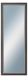 DANTIK - Zarámované zrcadlo - rozměr s rámem cca 50x140 cm z lišty AMALFI černá (3118)