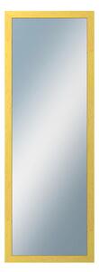 DANTIK - Zarámované zrcadlo - rozměr s rámem cca 50x140 cm z lišty RETRO žlutá (2533)