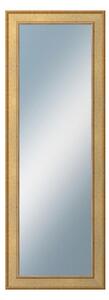 DANTIK - Zarámované zrcadlo - rozměr s rámem cca 50x140 cm z lišty TOOTH zlatá (2778)