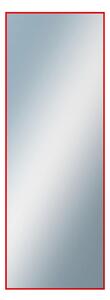 DANTIK - Zarámované zrcadlo - rozměr s rámem cca 50x140 cm z lišty Hliník červená | P01-098 (7001098)
