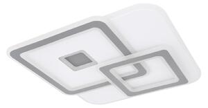 GLOBO Stropní chytré designové LED osvětlení KIQUE, 50W, teplá bílá-studená bílá, 50x50cm, hranaté 48547SH