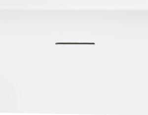 Rea Milano, volně stojící vana 170x73 cm se sifonem a zátkou click-clack, bílá, REA-W2001