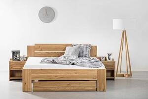 Ahorn GRADO - masivní dubová postel 160 x 190 cm