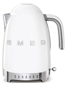 Bílá rychlovarná konvice z nerezové oceli 1,7 l Retro Style – SMEG