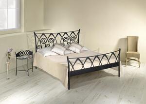 IRON-ART RONDA kanape - designová kovová postel 160 x 200 cm