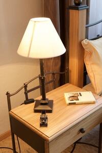 IRON-ART Noční stolek ALCATRAZ - se zásuvkou