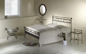 IRON-ART ROMANTIC - romantická kovová postel 140 x 200 cm