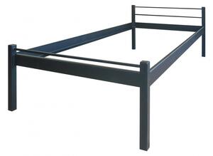 IRON-ART NANTES II. - jednoduchá kovová postel 180 x 200 cm