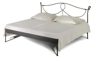 IRON-ART MODENA kanape - nadčasová kovová postel 160 x 200 cm