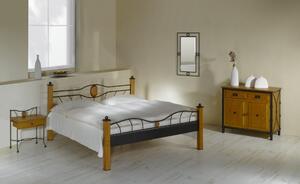 IRON-ART STROMBOLI - robustní kovová postel 160 x 200 cm