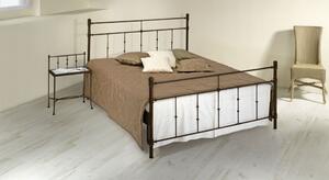 IRON-ART AMALFI - něžná kovová postel 90 x 200 cm, kov