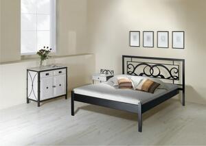 IRON-ART GRANADA kanape - designová kovová postel 160 x 200 cm