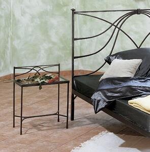 IRON-ART CALABRIA kanape - luxusní kovová postel 90 x 200 cm