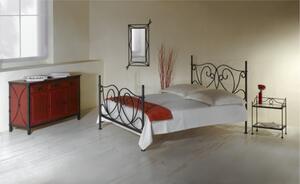 IRON-ART GALICIA - exkluzivní kovová postel 160 x 200 cm