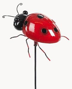 Zahradní dekorace z kovu Stick Ladybug