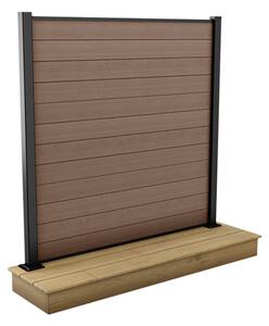 KETER Plotový panel KETER FENCE KIT hnědý (3x panel)