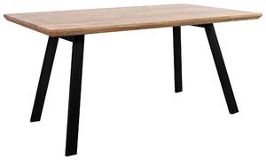 PSACÍ STŮL, černá, barvy sheesham, 160/80/77 cm Livetastic, Online Only