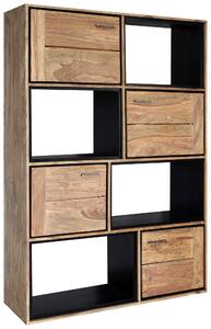 REGÁL NA DOKUMENTY, sheesham, barvy sheesham, 120/175/40 cm Livetastic, Online Only