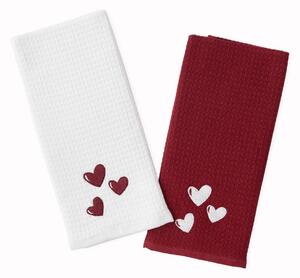 Kuchyňské utěrky Hearts