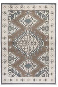 Hanse Home, Kusový koberec Terrain 106003 Brown Cream, 120x170, hnědá, ložnice
