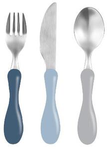 Set příborů pro děti Powder Blue Sebra