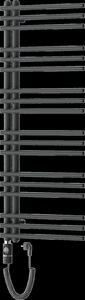 Mexen Neptun, elektrické topné těleso 1200 x 500 mm, 600 W, antracitová, W101-1200-500-2600-66